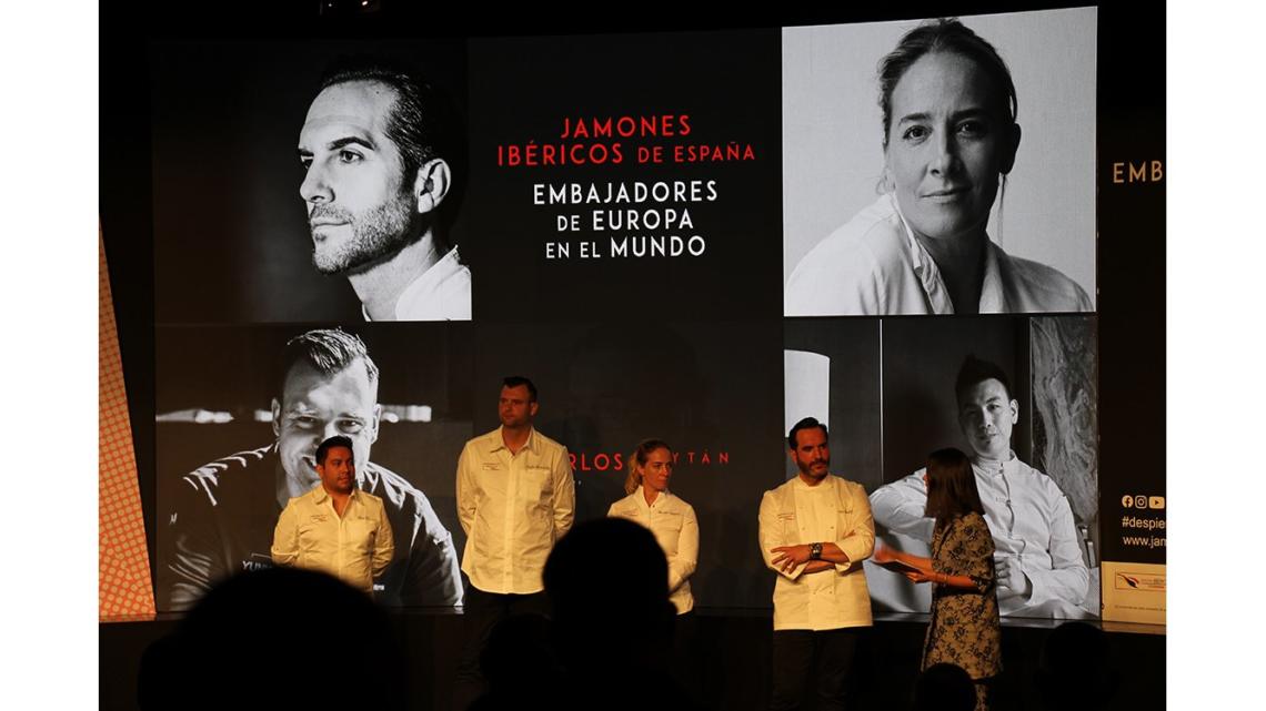 Los chefs embajadores de los jamones ibéricos de España.