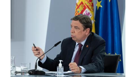 Luis Planas,ministro de Agricultura, Pesca y Alimentación.