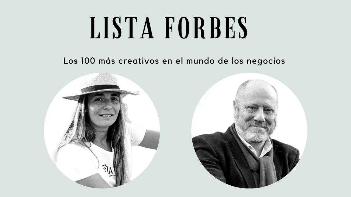 Beatriz Pablos, propietaria de Ganadería Regenerativa Pablos, y Patxi Larumbe, fundador de Cocuus System Ibérica, figuran en este Top100 de Forbes.