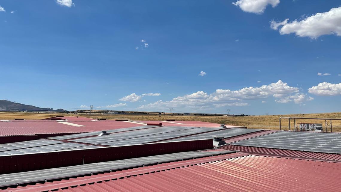 A finales de 2021 el holding empresarial instaló paneles solares en la planta de Hola Food.