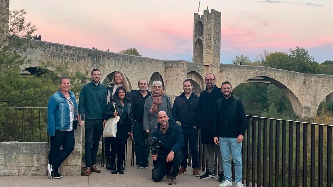 Durante dos intensos días, blogueros especializados en cocina y gastronomía de Francia, Reino Unido y Alemania visitaron la localidad medieval de Besalú (Girona).