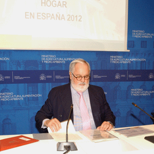Arias Cañete en un momento de la presentación del Panel de Consumo