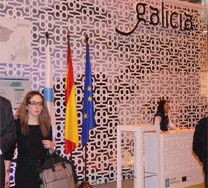 Stand de Galicia en la pasada edición del Salón Internacional del Club de Gourmets