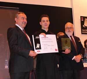 El ganador de la pasada edición del Concurso de Cortadores / Dehesa de Extremadura