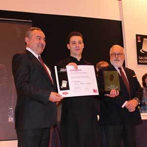 El ganador de la pasada edición del Concurso de Cortadores / Dehesa de Extremadura