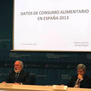 Miguel Arias Cañete presentó los datos de consumo alimentario en España