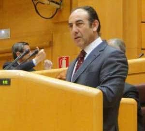Diego Sánchez Duque, senador del PP por Extremadura, defendió esta propuesta en el Senado