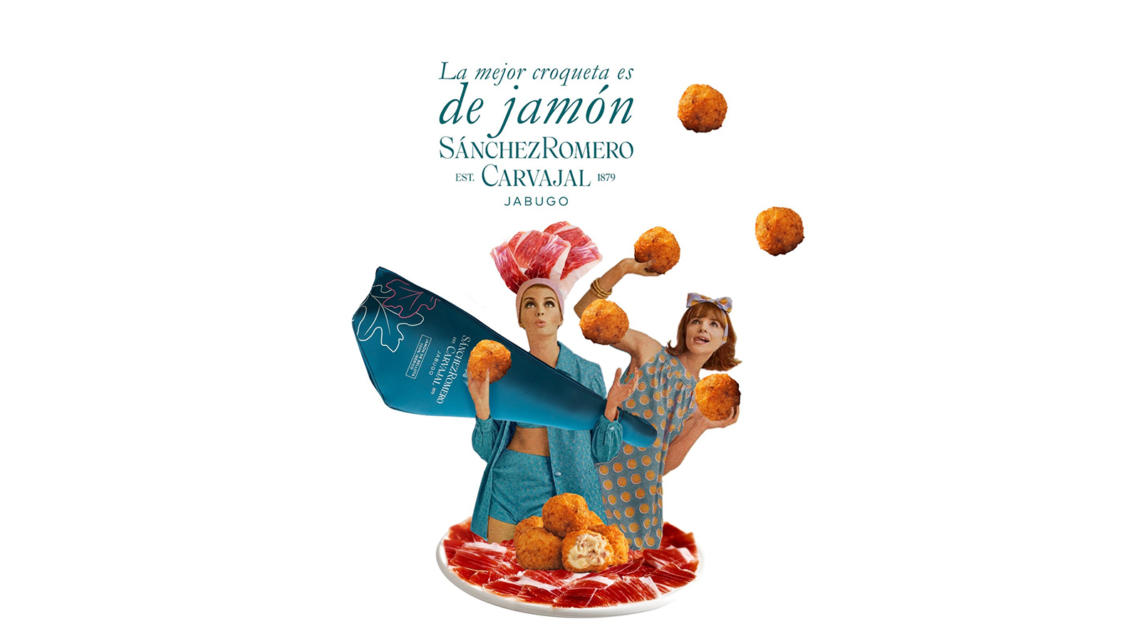 Cartel del concurso mejor croqueta de jamon sanchez romero carvajal