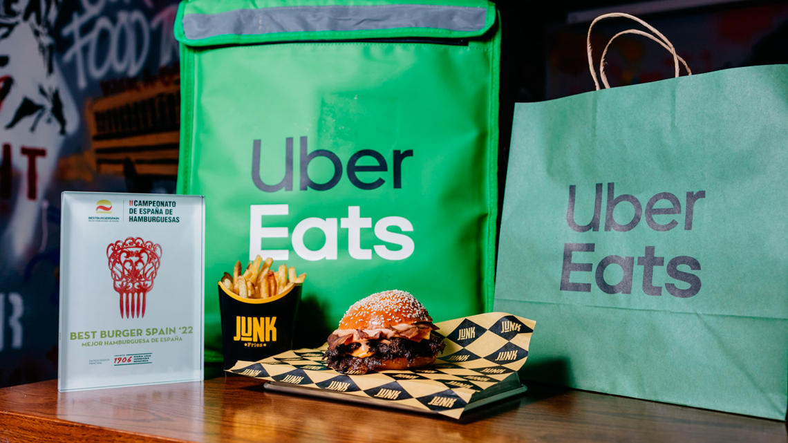 Best Burger Spain contara con el patrocinio de Uber Eats