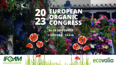El Congreso Europeo de Producción Ecológica tendrá lugar en el Palacio de Congresos de Córdoba, del 26 al 28 de septiembre de este año.