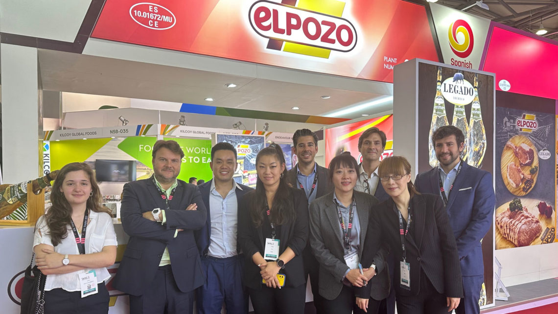 ElPozo Alimentación participó en SIAL Shanghái 2023 con el objetivo de expandir la presencia de sus productos en el mercado asiático.